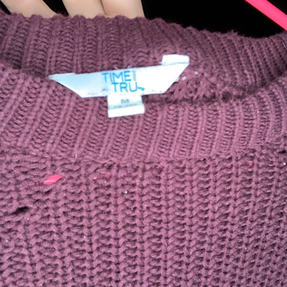 Time true purple sweater - Picture 3 of 3